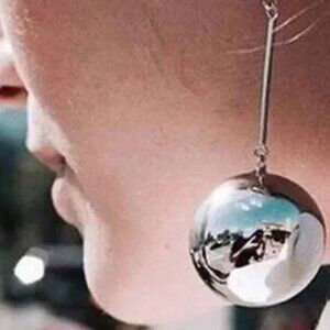 New! Anthropologie Glass Ball Drop Earrings
